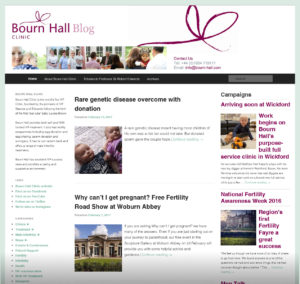 Social media for Bourn Hall Clinic: Ensuring a consistent social media presence