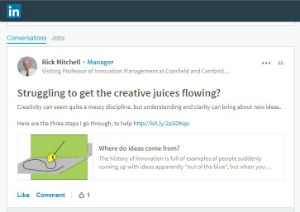 R&D Today LinkedIn screengrab R&D Today LinkedIn post