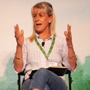 Minette Batters, NFU President, at Groundswell 2022 (credit Groundswell)